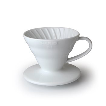 Hario V60 Coffee Dripper 01 Ceramic Beyaz