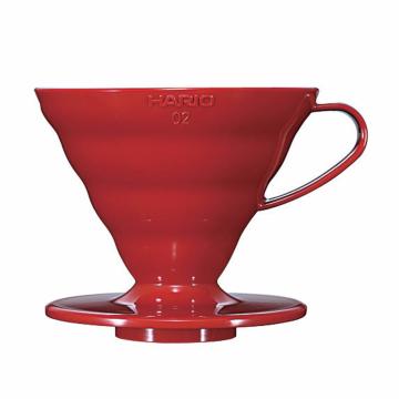 Hario V60 Coffee Dripper 02 Kırmızı Plastik