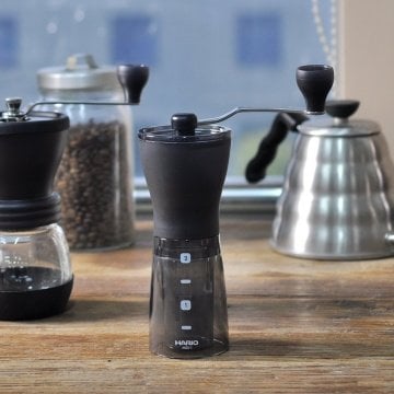 Hario Ceramic Coffee Mill Slim Plus Grinder