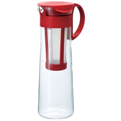 Hario Mizudashi (Cold Brew) Coffee Pot 1000 ml Kırmızı