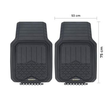 Michelin MC34594 Tüm Araçlara Uyumlu 2 Parça Üniversal 3D Havuzlu Oto Paspas