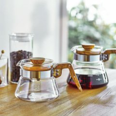 Hario Coffee Server 600 Olive Wood