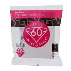 Hario V60 Paper Filter 02 W 100 Adet