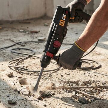 CAT DX2140.1 800Watt 3.0J 26MM SDS-Plus Profesyonel Kırıcı/Delici + 1 Ad Delici 3 Ad Kırıcı Uç