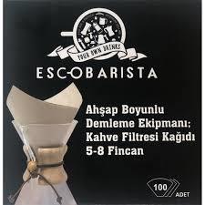 Chemex Fi̇ltre Kağıdı 6-8 Cup - 100 Adet