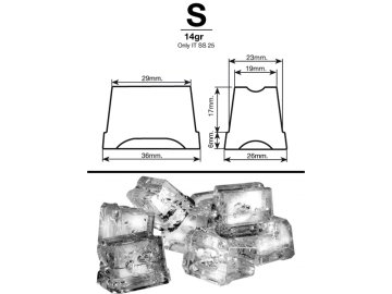 Icetech SS-25 - Buz Maki̇nesi̇, Hazneli̇