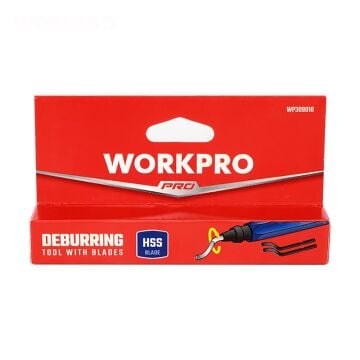 WORKPRO WP309010 Profesyonel Çapak Temizleme Kalemi + 3 Parça Bıçak