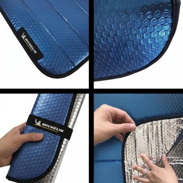 Michelin MC3000 130x70cm Universal Balonlu Premium Ön Cam Güneşliği