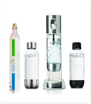 Sodalife AQVIA Çelik Soda Makinesi (Bej)