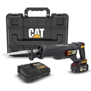 CAT DX5050 18Volt/4.0Ah Li-ion Tek Akülü Kömürsüz Profesyonel Tilki Kuyruğu Testere