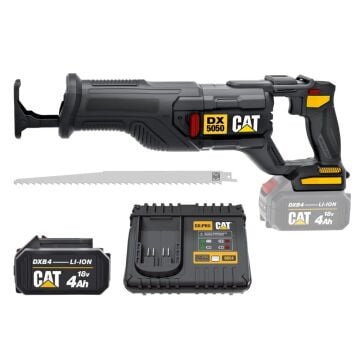 CAT DX5050 18Volt/4.0Ah Li-ion Tek Akülü Kömürsüz Profesyonel Tilki Kuyruğu Testere