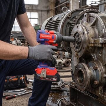 WORKPRO WP390225 20Volt 1/2’’ 360Nm Kömürsüz Profesyonel Şarjlı Somun Sıkma (Akü Dahil Değildir)