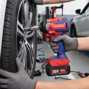 WORKPRO WP390207 20Volt 1/2’’ 550Nm Kömürsüz Profesyonel Şarjlı Somun Sıkma (Akü Dahil Değildir)