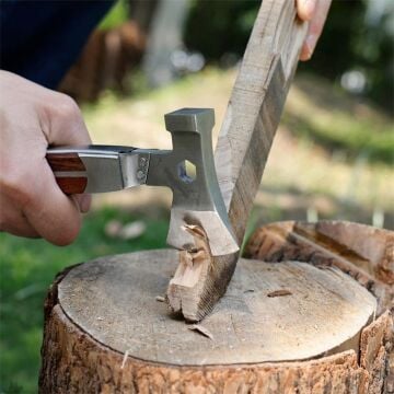 WORKPRO WP383001 12 IN 1 Çok Fonksiyonlu Profesyonel Mini Balta/Çekiç Alet Seti + Taşıma Kılıfı