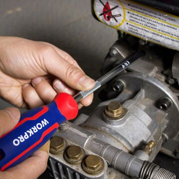 WORKPRO WP200503 2 Parça Profesyonel CR-V Manyetik Tornavida Seti