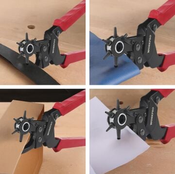 WORKPRO WP231077 6 Uçlu Profesyonel Kemer Delme Pensesi