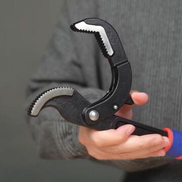 WORKPRO WP202574 2 Parça Otomatik Kilitlemeli Çok Fonksiyonlu Profesyonel Boru Anahtarı/ Levye Seti