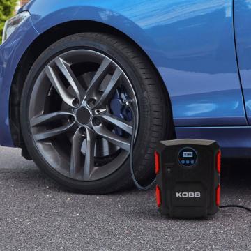 KOBB KB200 12Volt 150 PSI Ayarlanabilir Dijital Basınç Göstergeli Hava Lastik Şişirme Pompası