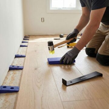 WORKPRO WP204302 33 Parça Laminant/Parke Ahşap Zemin Döşeme Montaj Seti