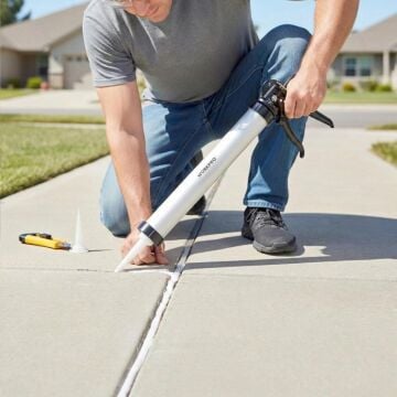 WORKPRO WP224006 590ml 6 Parça Alüminyum Profesyonel Sosis Tipi Silikon Tabancası