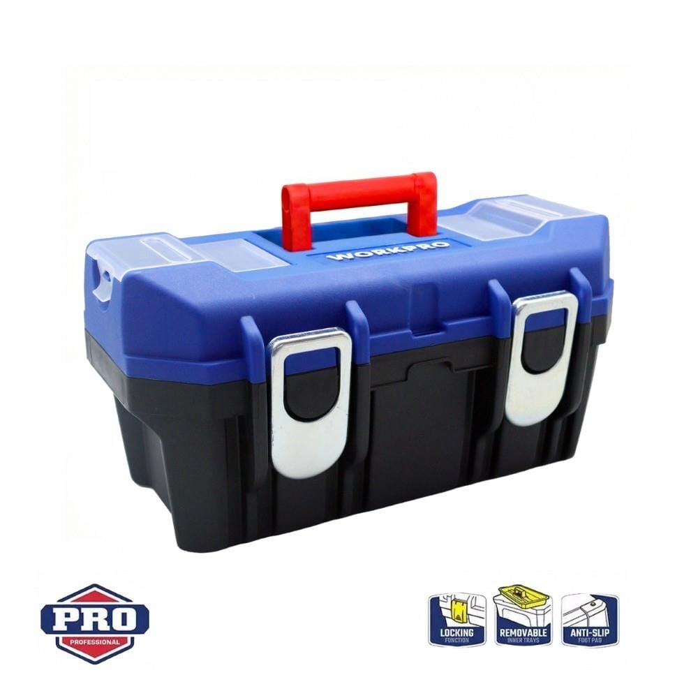 WORKPRO WP283016 16’’ Metal Kilitli Plastik Takım Çantası