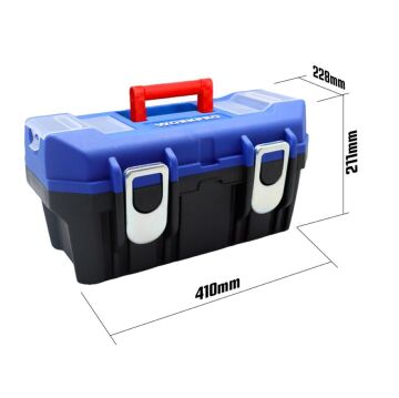 WORKPRO WP283016 16’’ Metal Kilitli Plastik Takım Çantası